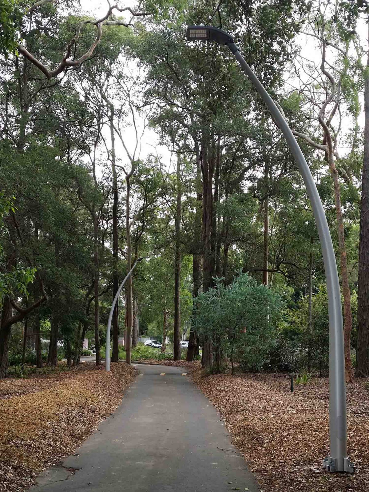 Bespoke Tapered Light Pole School